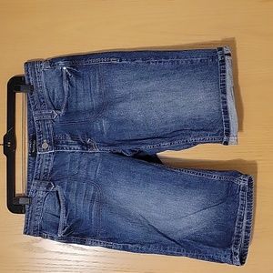 WHBM size 12 Bermuda Denim Short